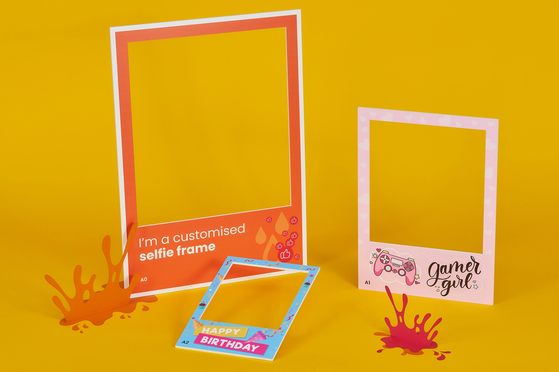 Custom Selfie Frames